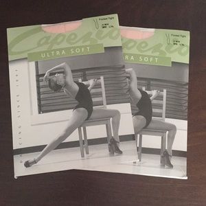 2 Packs Footed Tights